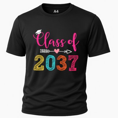 Class Of 2037 Pre K Grow With Me Graduation Performance Shirt