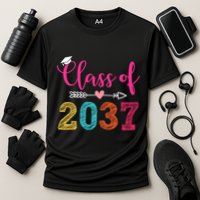 Class Of 2037 Pre K Grow With Me Graduation Performance Shirt