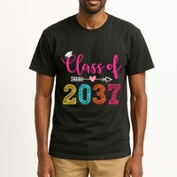 Class Of 2037 Pre K Grow With Me Graduation Tall T-Shirt