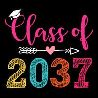Class Of 2037 Pre K Grow With Me Graduation City Backpack