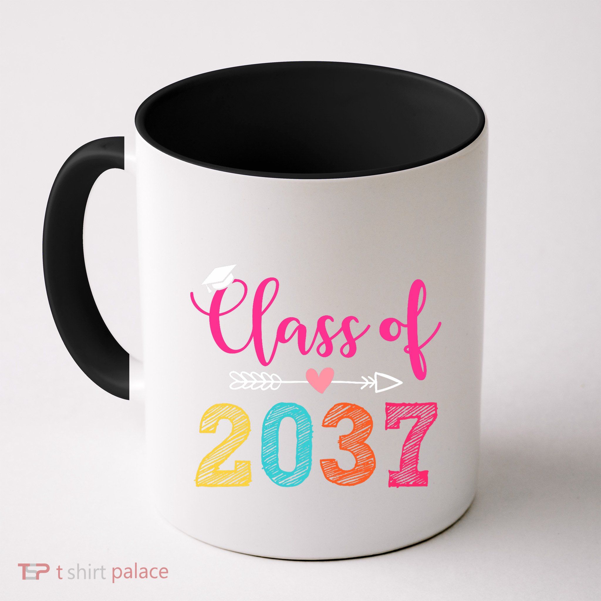 Class Of 2037 Pre K Grow With Me Graduation Mug