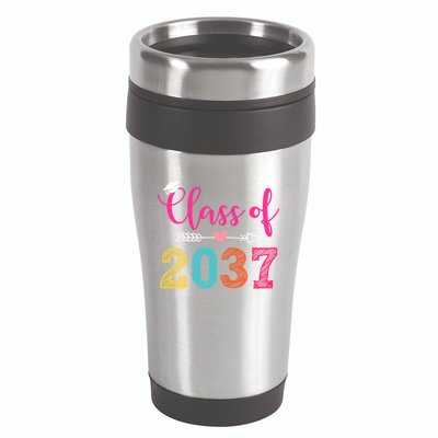 Class Of 2037 Pre K Grow With Me Graduation 16oz Travel Tumbler