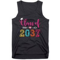 Class Of 2037 Pre K Grow With Me Graduation Tank Top