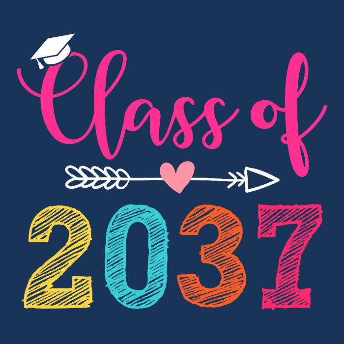 Class Of 2037 Pre K Grow With Me Graduation Infant Baby Jersey Bodysuit