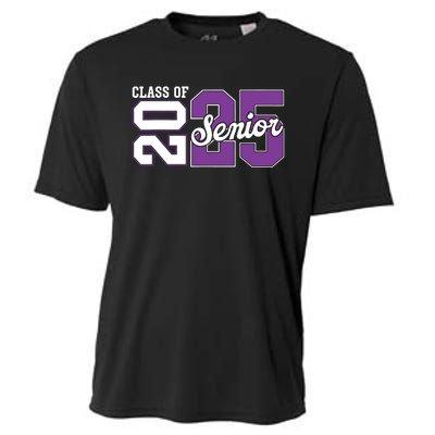 Class Of 2025 Senior 2025 Back To School 2025 Graduation 25 Cooling Performance Crew T-Shirt