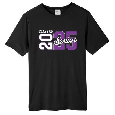 Class Of 2025 Senior 2025 Back To School 2025 Graduation 25 Tall Fusion ChromaSoft Performance T-Shirt