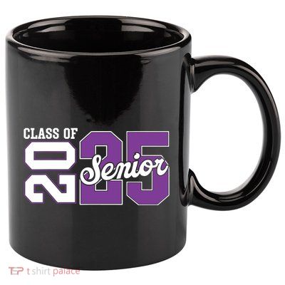 Class Of 2025 Senior 2025 Back To School 2025 Graduation 25 11oz C Handle Ceramic Mug