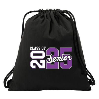 Class Of 2025 Senior 2025 Back To School 2025 Graduation 25 Drawstring Bag