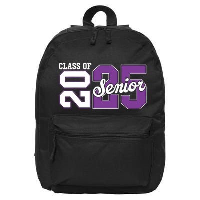Class Of 2025 Senior 2025 Back To School 2025 Graduation 25 16 in Basic Backpack