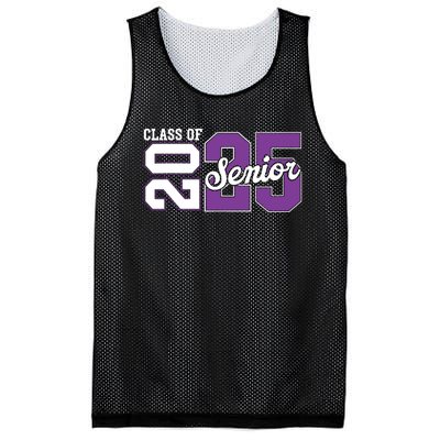 Class Of 2025 Senior 2025 Back To School 2025 Graduation 25 Mesh Reversible Basketball Jersey Tank