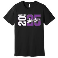 Class Of 2025 Senior 2025 Back To School 2025 Graduation 25 Premium T-Shirt