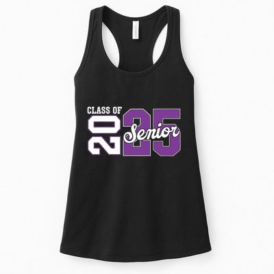 Class Of 2025 Senior 2025 Back To School 2025 Graduation 25 Womens Tank Top
