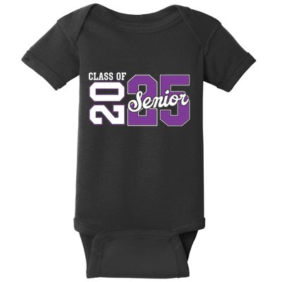 Class Of 2025 Senior 2025 Back To School 2025 Graduation 25 Baby Bodysuit