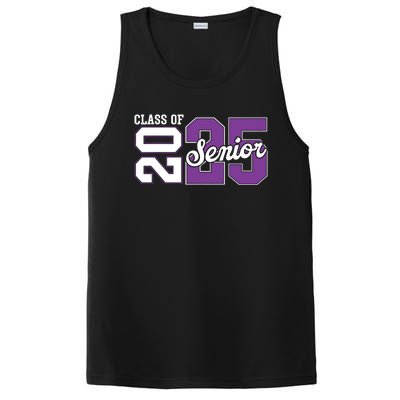 Class Of 2025 Senior 2025 Back To School 2025 Graduation 25 PosiCharge Competitor Tank