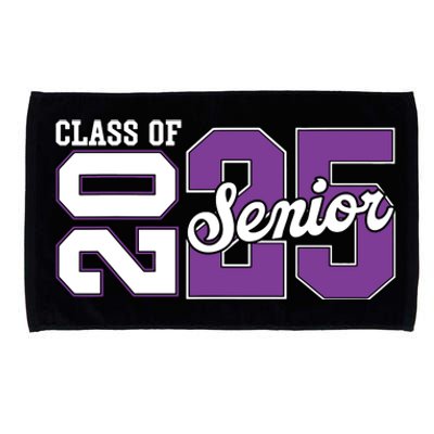 Class Of 2025 Senior 2025 Back To School 2025 Graduation 25 Microfiber Hand Towel