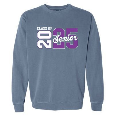 Class Of 2025 Senior 2025 Back To School 2025 Graduation 25 Garment-Dyed Sweatshirt