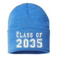 Class Of 2035 Graduation First Day Of Kindergarten PreK Sustainable Knit Beanie