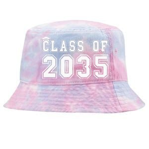 Class Of 2035 Graduation First Day Of Kindergarten PreK Tie-Dyed Bucket Hat