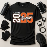 Class Of 2025 Senior 2025 Back To School 2025 Graduation 25 Cooling Performance Crew T-Shirt