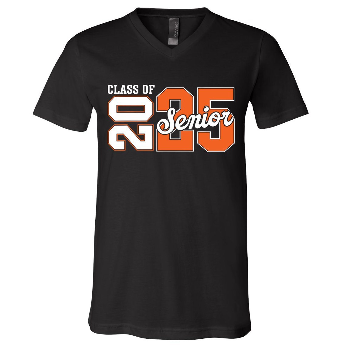 Class Of 2025 Senior 2025 Back To School 2025 Graduation 25 V-Neck T-Shirt
