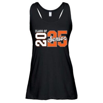 Class Of 2025 Senior 2025 Back To School 2025 Graduation 25 Ladies Essential Flowy Tank