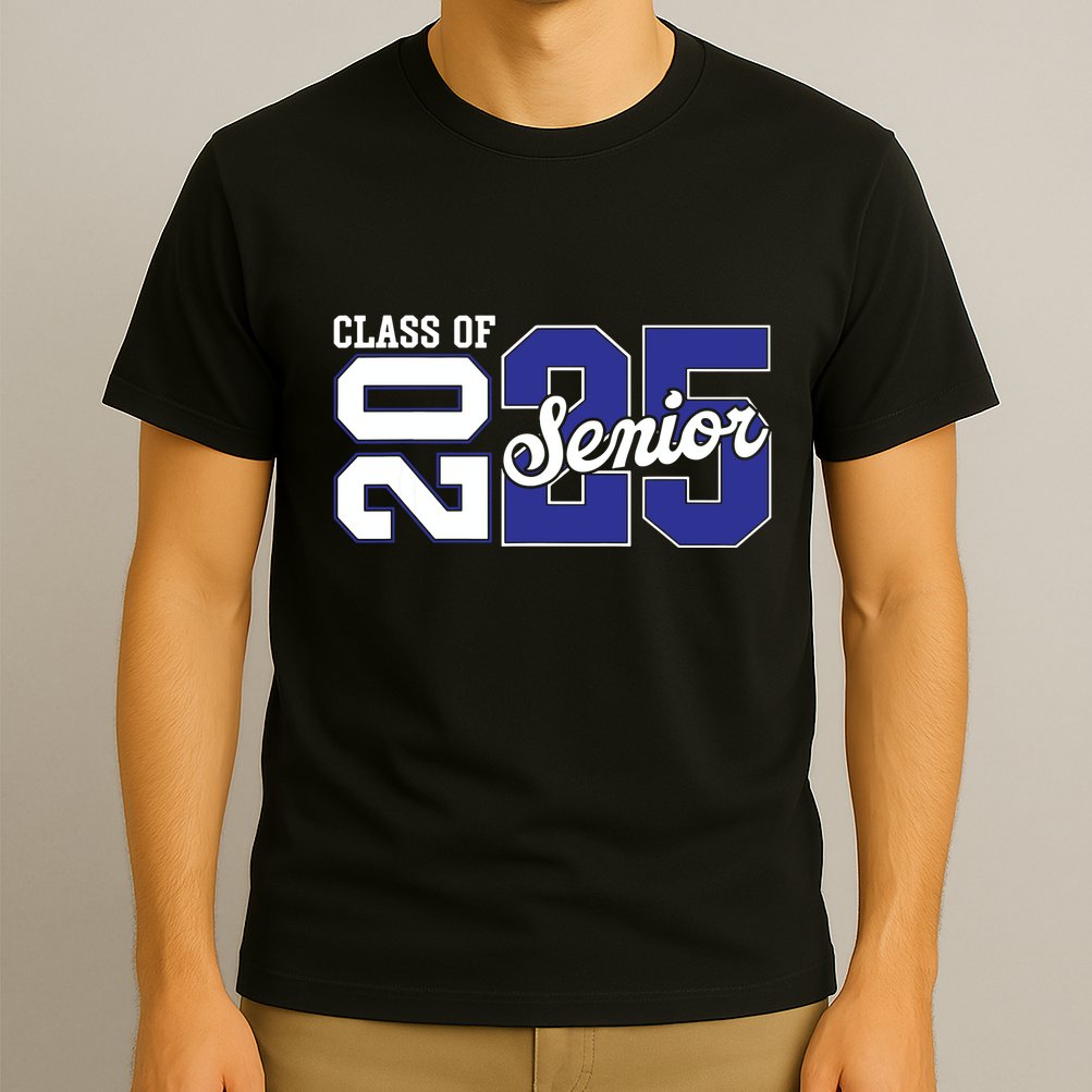 Class Of 2025 Senior 2025 Back To School 2025 Graduation 25 T-Shirt