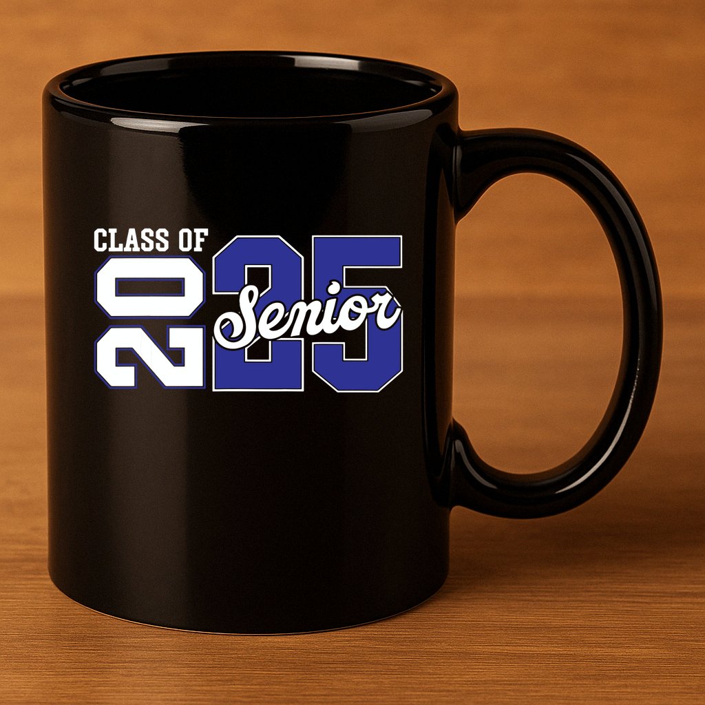 Class Of 2025 Senior 2025 Back To School 2025 Graduation 25 11oz C Handle Ceramic Mug