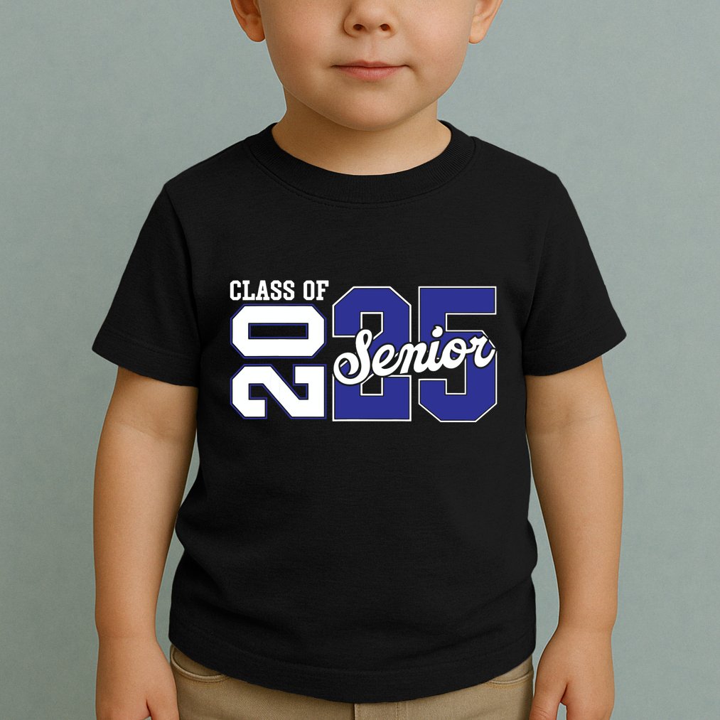 Class Of 2025 Senior 2025 Back To School 2025 Graduation 25 Toddler T-Shirt