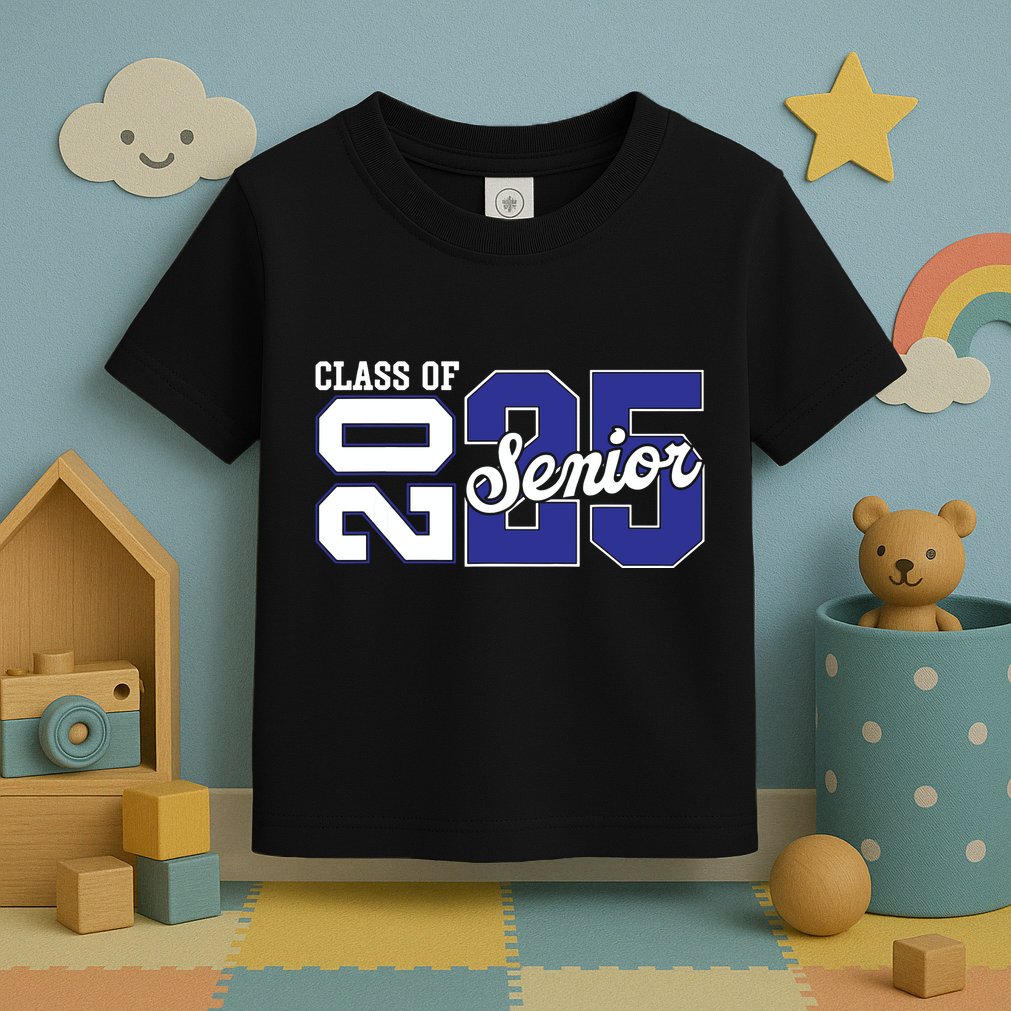 Class Of 2025 Senior 2025 Back To School 2025 Graduation 25 Toddler T-Shirt