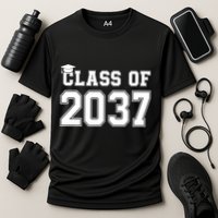 Class Of 2037 Pre K Grow With Me Graduation Performance Shirt