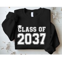 Class Of 2037 Pre K Grow With Me Graduation Sweatshirt