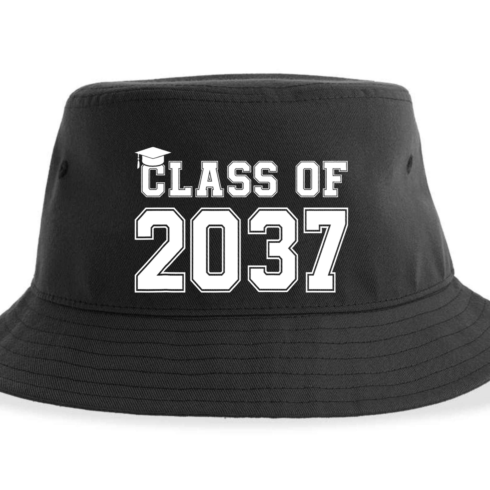 Class Of 2037 Pre K Grow With Me Graduation Sustainable Bucket Hat