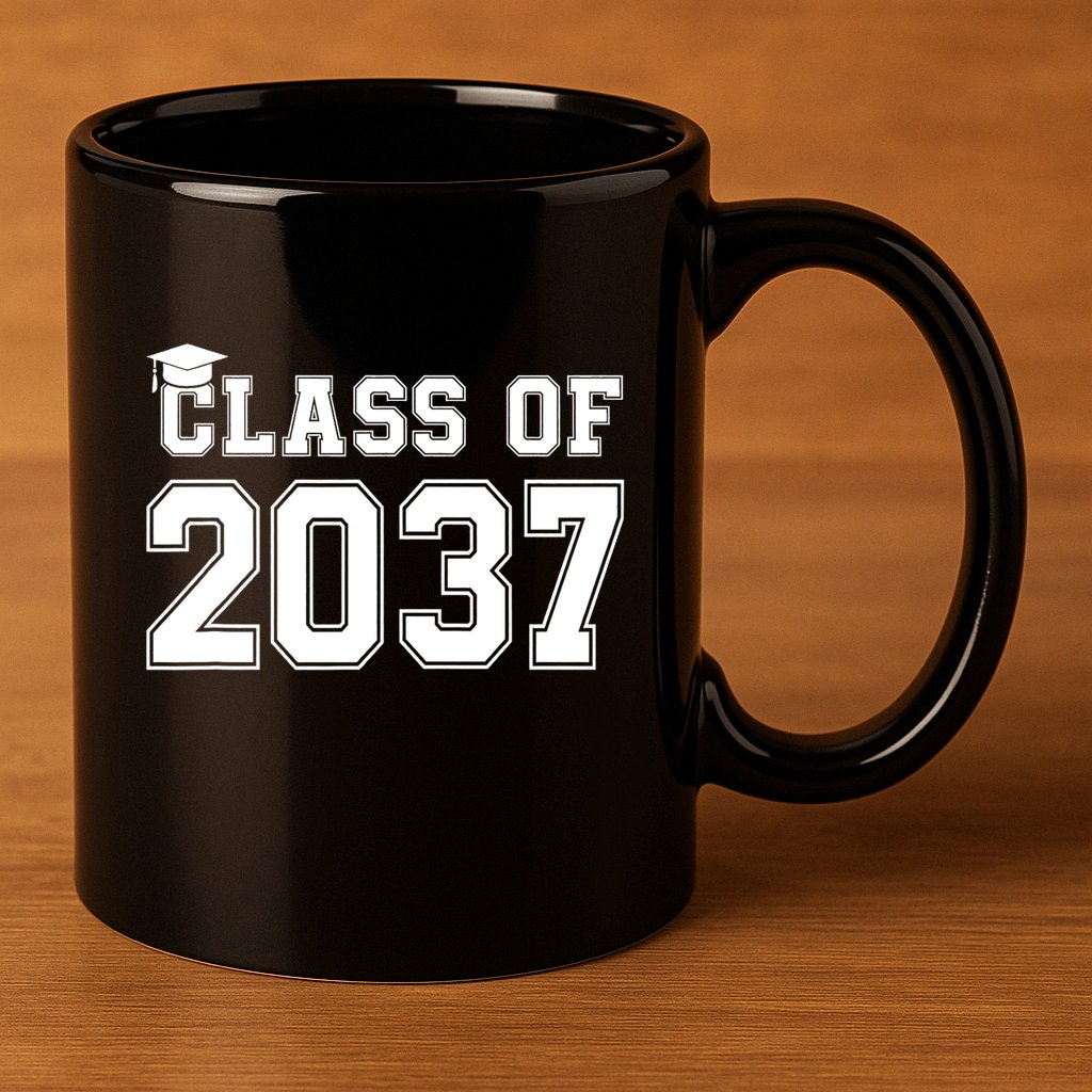 Class Of 2037 Pre K Grow With Me Graduation 11oz C Handle Ceramic Mug