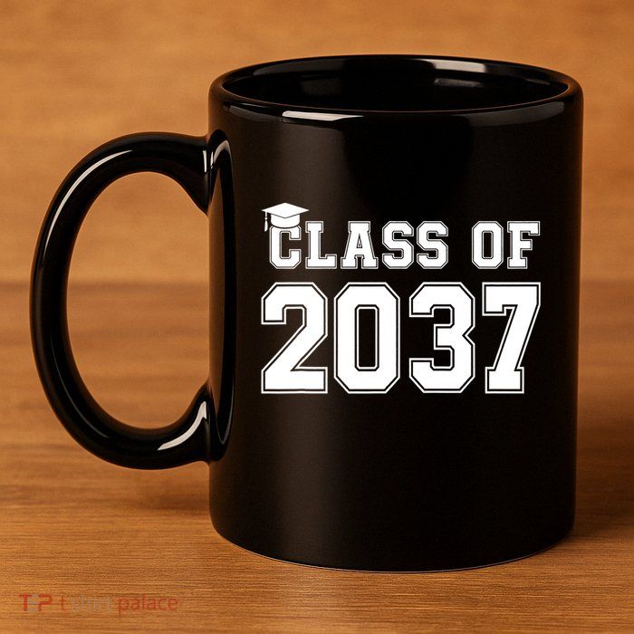 Class Of 2037 Pre K Grow With Me Graduation 11oz C Handle Ceramic Mug
