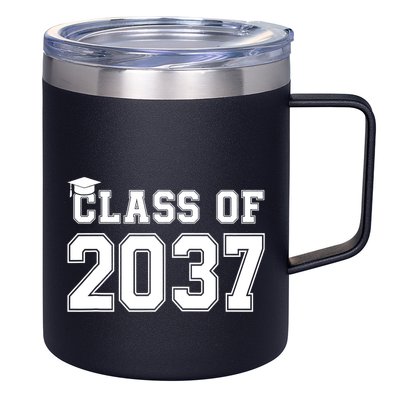 Class Of 2037 Pre K Grow With Me Graduation 12oz Stainless Steel Coffee Mug