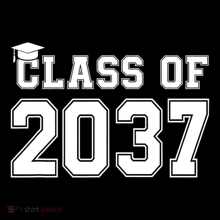 Class Of 2037 Pre K Grow With Me Graduation Toddler Sweatshirt