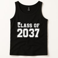 Class Of 2037 Pre K Grow With Me Graduation Tank Top