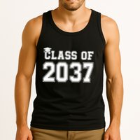 Class Of 2037 Pre K Grow With Me Graduation Tank Top