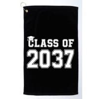 Class Of 2037 Pre K Grow With Me Graduation Golf Towel