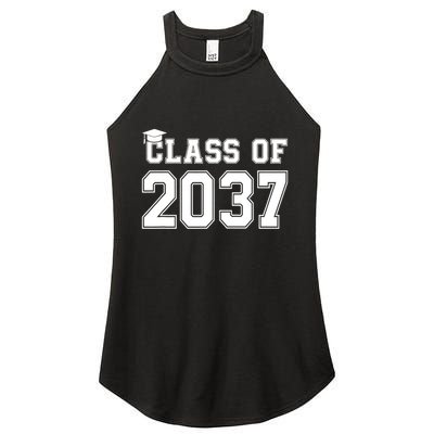 Class Of 2037 Pre K Grow With Me Graduation Women's Perfect Tri Rocker Tank