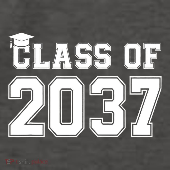 Class Of 2037 Pre K Grow With Me Graduation Vector Backpack