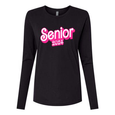 Class Of 2024 Senior Gifts Funny Seniors 2024 Womens Cotton Relaxed Long Sleeve T-Shirt