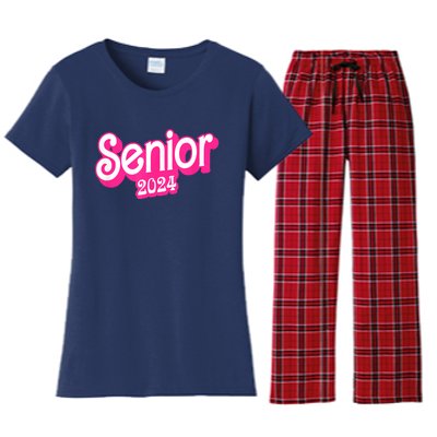 Class Of 2024 Senior Gifts Funny Seniors 2024 Women's Flannel Pajama Set