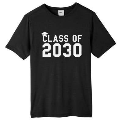 Class Of 2030 Grow With Me First Day Of School Gift Tall Fusion ChromaSoft Performance T-Shirt