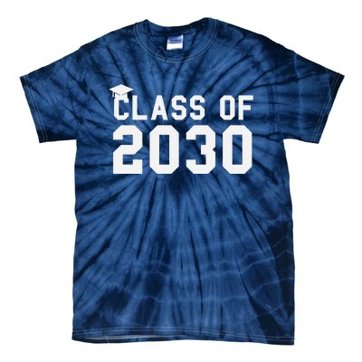 Class Of 2030 Grow With Me First Day Of School Gift Tie-Dye T-Shirt