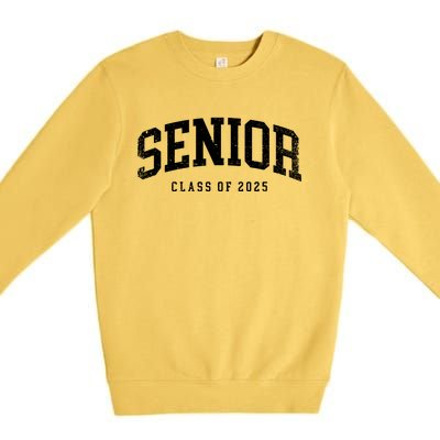 Class Of 2025 Senior 2025 Graduation 2025 Back To School Premium Crewneck Sweatshirt