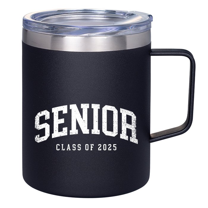 Class Of 2025 Senior 2025 Graduation 2025 Back To School 12oz Stainless Steel Coffee Mug