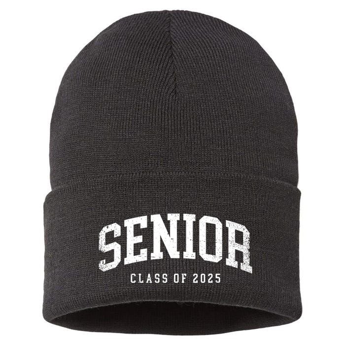 Class Of 2025 Senior 2025 Graduation 2025 Back To School Sustainable Knit Beanie