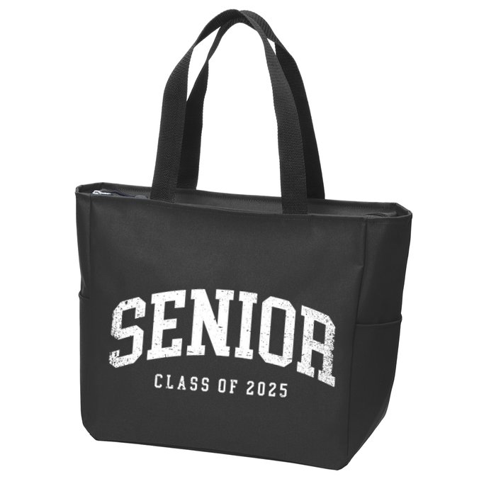 Class Of 2025 Senior 2025 Graduation 2025 Back To School Zip Tote Bag