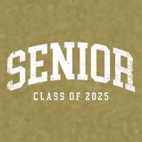 Class Of 2025 Senior 2025 Graduation 2025 Back To School Garment-Dyed Women's Muscle Tee